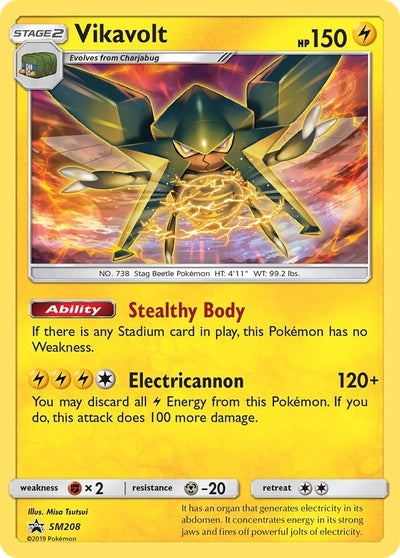 Image for Vikavolt - SM208 (SM Promos) (SM208) - Pokemon