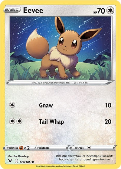 Eevee (SWSH04: Vivid Voltage) (130/185) 