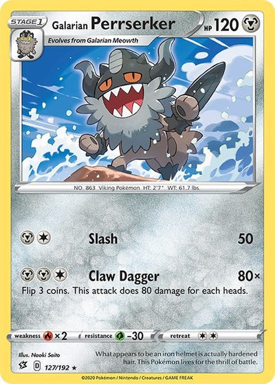 Galarian Perrserker (SWSH02: Rebel Clash) (127/192)