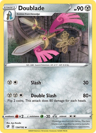 Doublade (SWSH02: Rebel Clash) (134/192)