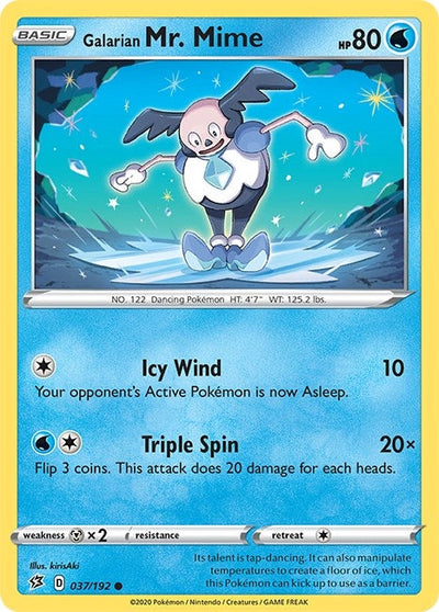 Galarian Mr. Mime (SWSH02: Rebel Clash) (037/192)