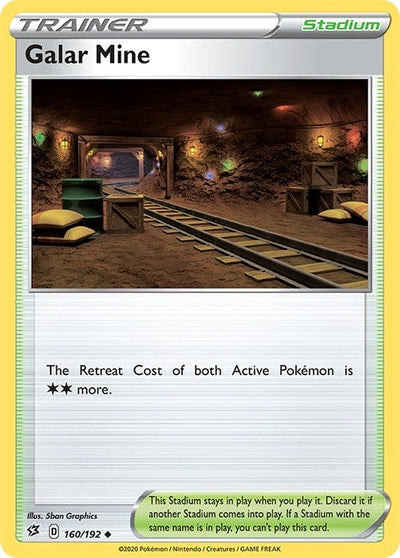 Galar Mine (SWSH02: Rebel Clash) (160/192)