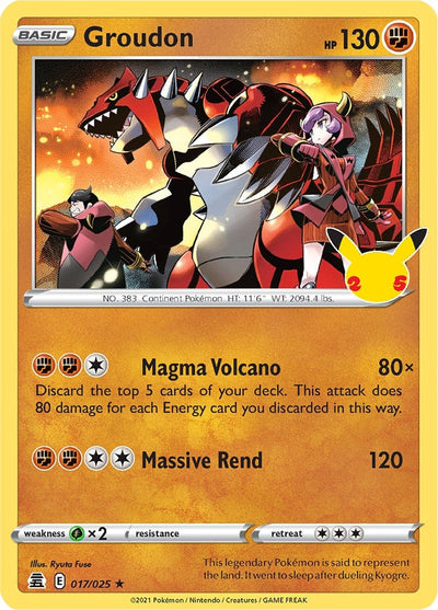 Groudon (Celebrations) (017/025)
