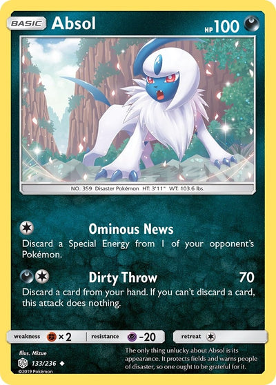 Image for Absol (SM - Cosmic Eclipse) (133/236) - Pokemon