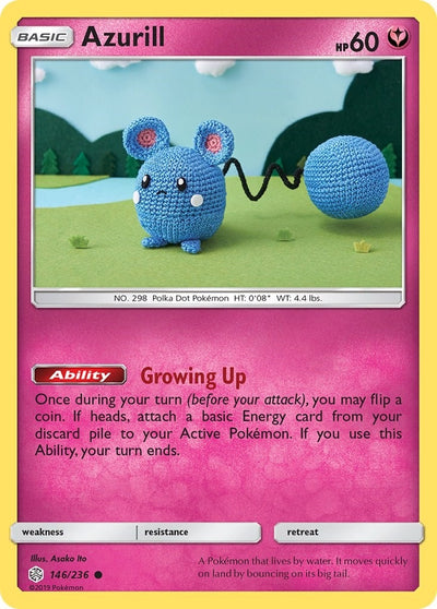 Image for Azurill (SM - Cosmic Eclipse) (146/236) - Pokemon