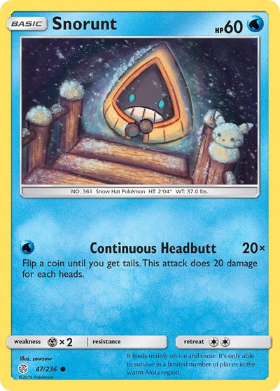 Image for Snorunt (SM - Cosmic Eclipse) (47/236) - Pokemon