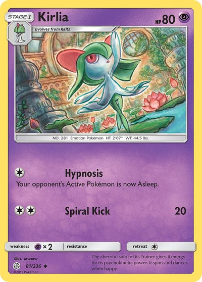 Image for Kirlia (SM - Cosmic Eclipse) (81/236) - Pokemon