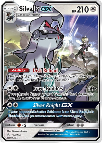 Image for Silvally GX (SM - Cosmic Eclipse) (184/236) - Pokemon
