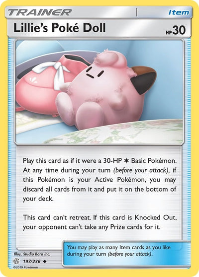 Image for Lillie's Poke Doll (SM - Cosmic Eclipse) (197/236) - Pokemon