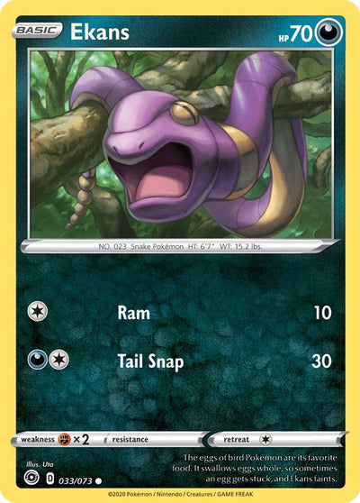 Ekans (Champion's Path) (33/73) 