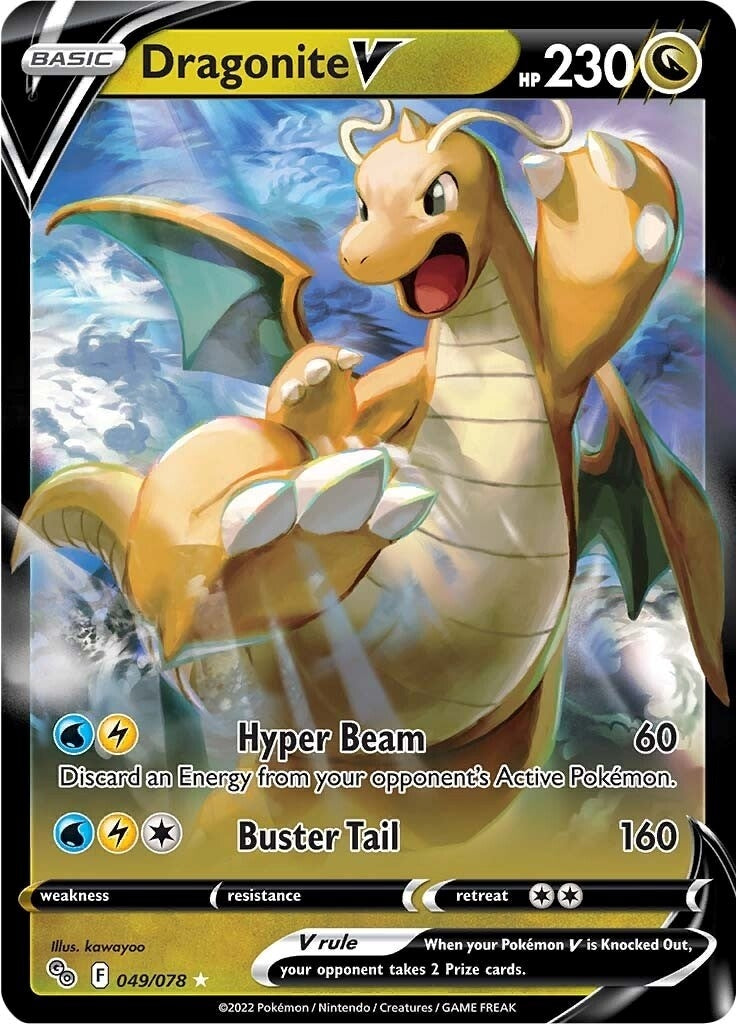 Dragonite V (Pokemon GO) (049/078)