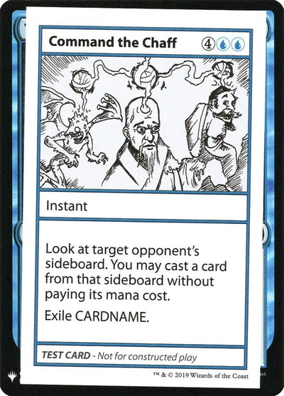 Image for Command the Chaff (Mystery Booster: Convention Edition Exclusives) - Magic: The Gathering