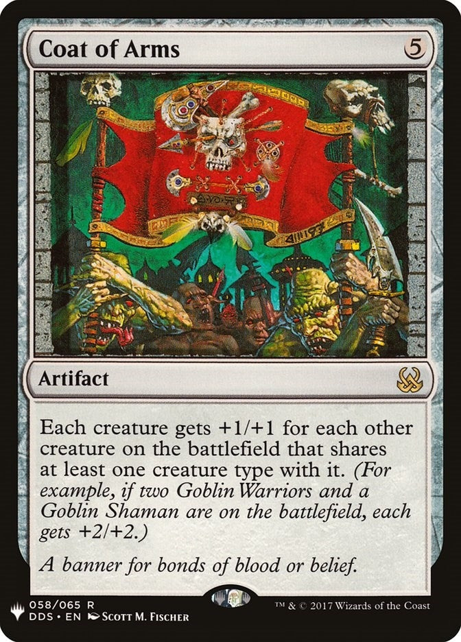 Image for Coat of Arms (The List Reprints) (58) - Magic: The Gathering