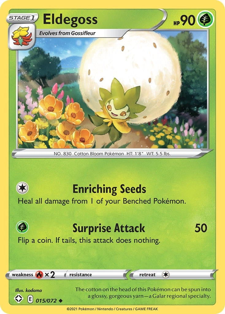 Eldegoss (Shining Fates) (015/072) 