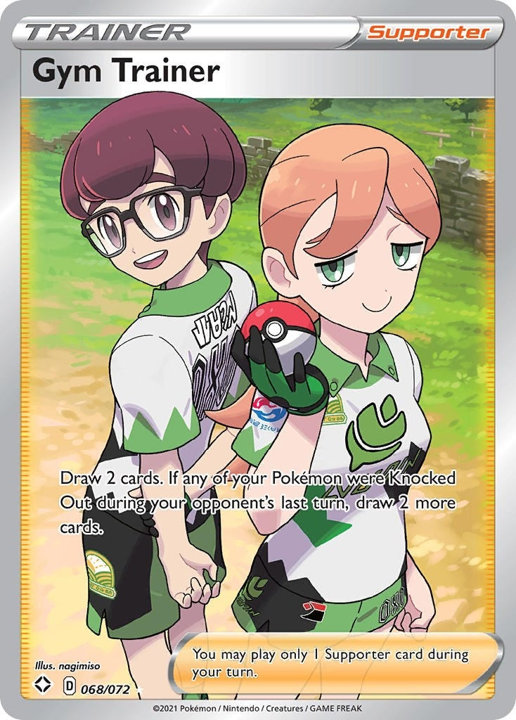Gym Trainer (Full Art) (Shining Fates) (068/072) 