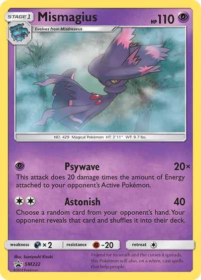Image for Mismagius - SM222 (SM Promos) (SM222) - Pokemon