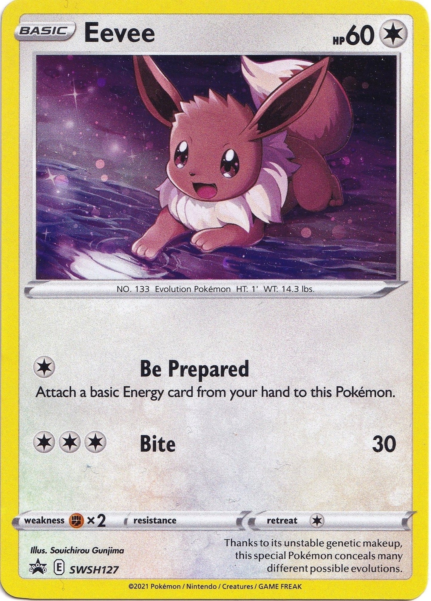 Eevee - SWSH127 (SWSH: Sword & Shield Promo Cards) (SWSH127)