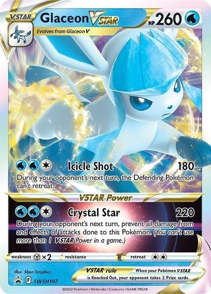 Glaceon VSTAR - SWSH197 (SWSH: Sword &amp; Shield Promo Cards) (SWSH197) 
