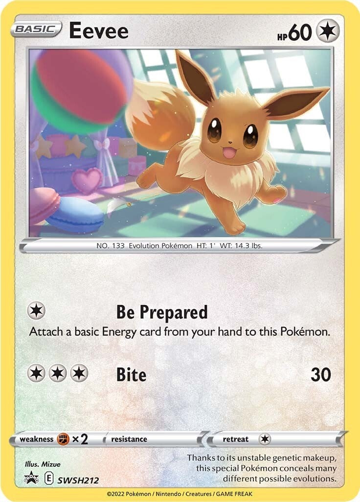 Eevee - SWSH212 (SWSH: Sword & Shield Promo Cards) (SWSH212)
