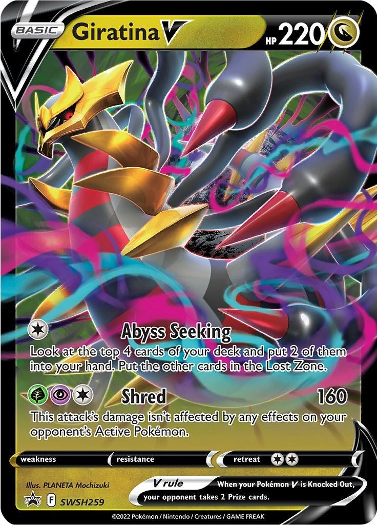 Giratina V - SWSH259 (SWSH: Sword &amp; Shield Promo Cards) (SWSH259) 