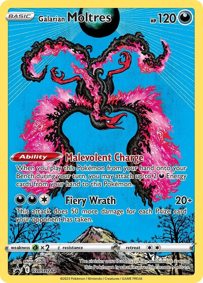 Galarian Moltres - SWSH284 (SWSH: Sword & Shield Promo Cards) (SWSH284)