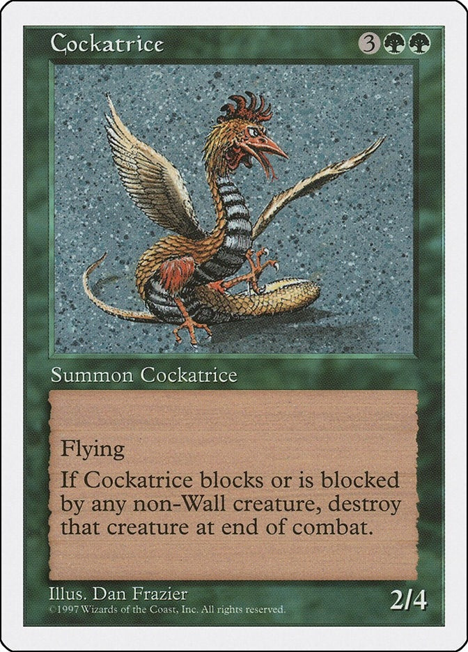 Image for Cockatrice (Fifth Edition) - Magic: The Gathering