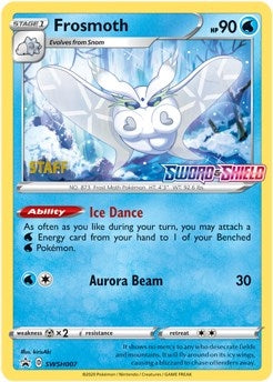 Image for Frosmoth - SWSH007 (Prerelease) [Staff] (SWSH: Sword & Shield Promo Cards) (SWSH007) - Pokemon