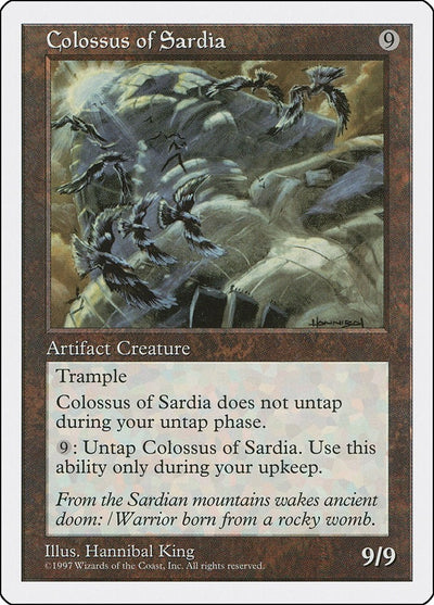 Image for Colossus of Sardia (Fifth Edition) - Magic: The Gathering