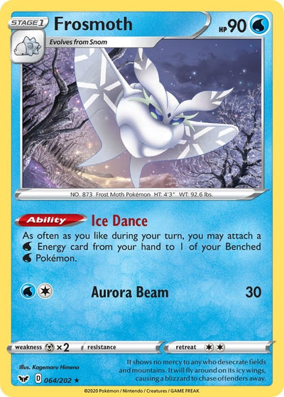 Image for Frosmoth (SWSH01: Sword & Shield Base Set) (064/202) - Pokemon