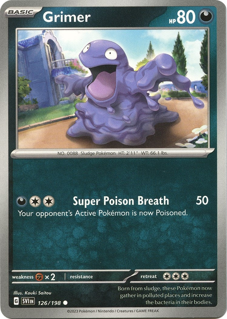 Grimer (SV01: Scarlet & Violet Base Set) (126/198)