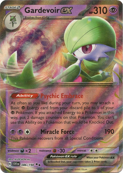 Gardevoir ex (SV01: Scarlet &amp; Violet Base Set) (086/198) 