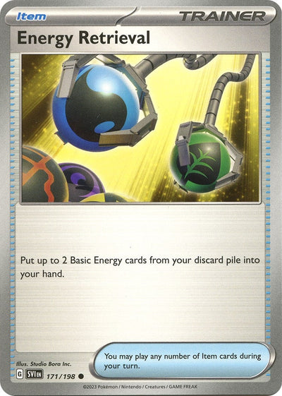 Energy Retrieval (SV01: Scarlet &amp; Violet Base Set) (171/198) 