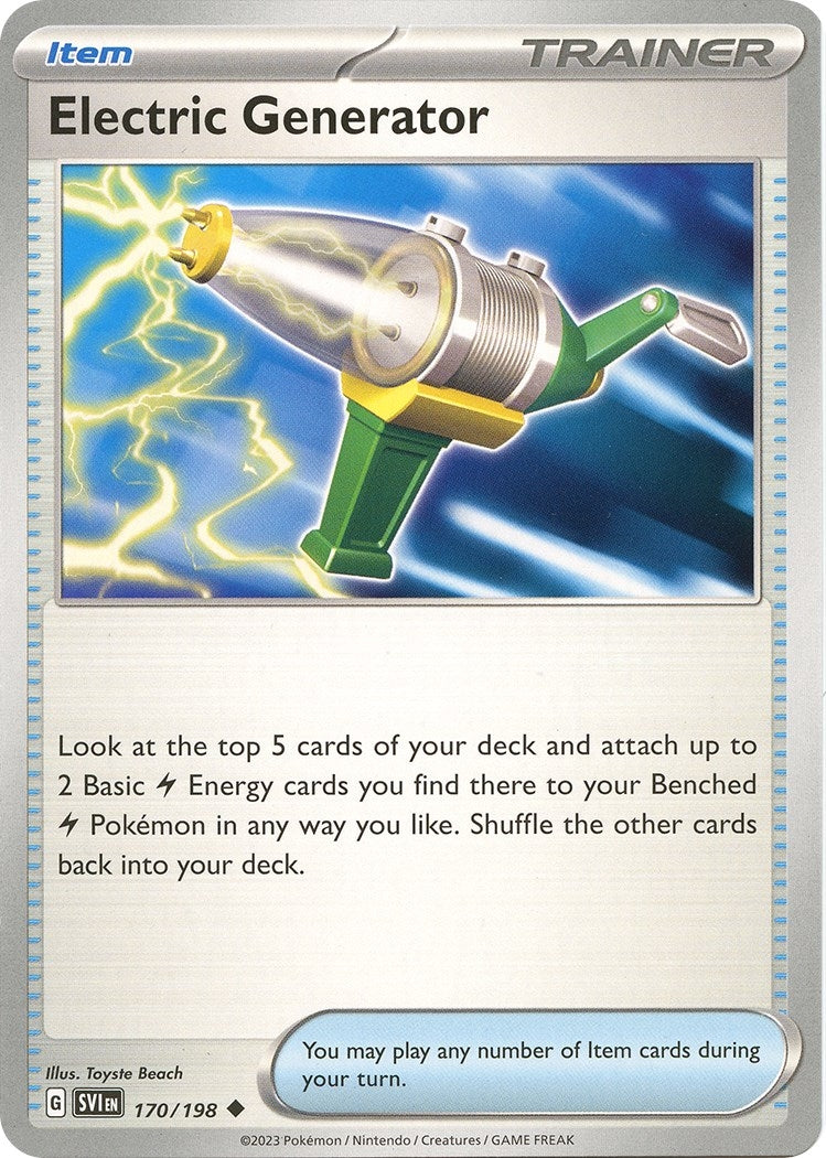 Electric Generator (SV01: Scarlet &amp; Violet Base Set) (170/198) 