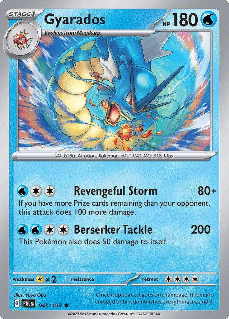 Gyarados (SV02: Paldea Evolved) (043/193) 