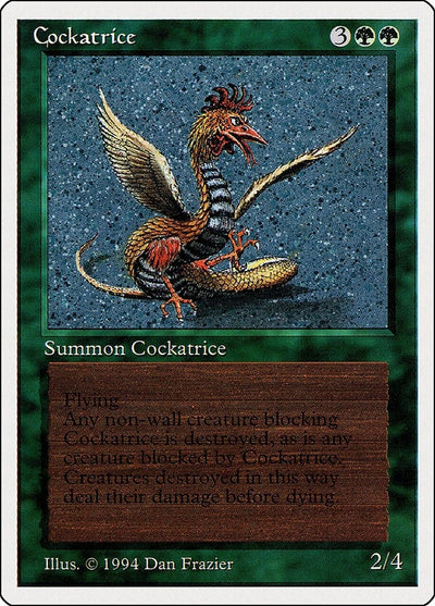 Image for Cockatrice (Summer Magic) (189) - Magic: The Gathering