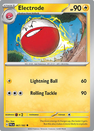 Electrode (SV02: Paldea Evolved) (067/193) 
