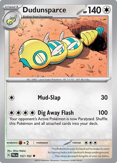 Dudunsparce (SV02: Paldea Evolved) (157/193)