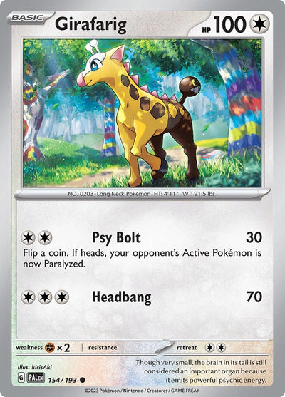 Girafarig (SV02: Paldea Evolved) (154/193) 