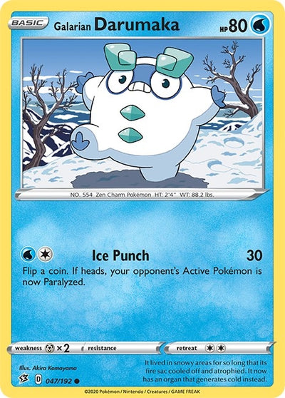 Image for Galarian Darumaka (SWSH02: Rebel Clash) (047/192) - Pokemon