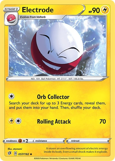 Image for Electrode (SWSH02: Rebel Clash) (057/192) - Pokemon