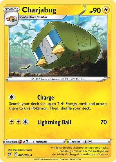 Image for Charjabug (SWSH02: Rebel Clash) (065/192) - Pokemon