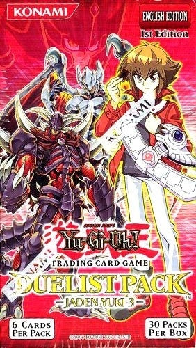 Image for Duelist Pack: Jaden Yuki 3 Booster Box [1st Edition] [Duelist Pack 6: Jaden Yuki 3]