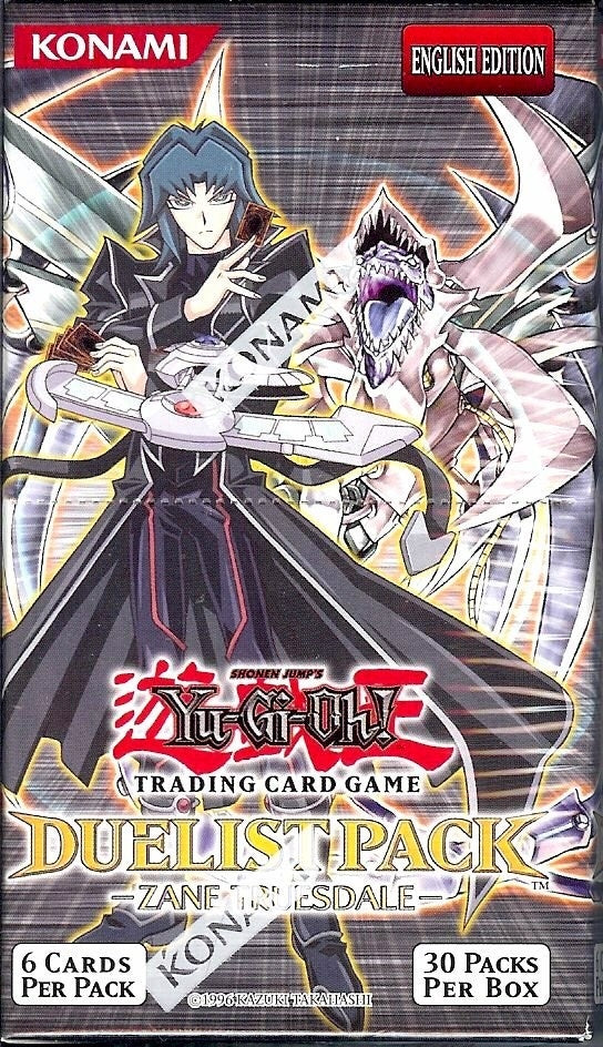 Image for Duelist Pack: Zane Truesdale Booster Box [Unlimited Edition] [Duelist Pack 4: Zane Truesdale]