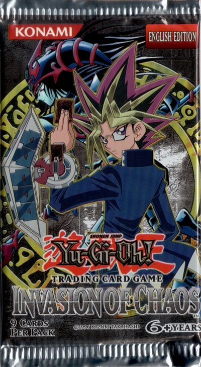 Image for Invasion of Chaos Booster Pack - Worldwide English [Unlimited Edition] [Invasion of Chaos (Worldwide English)]