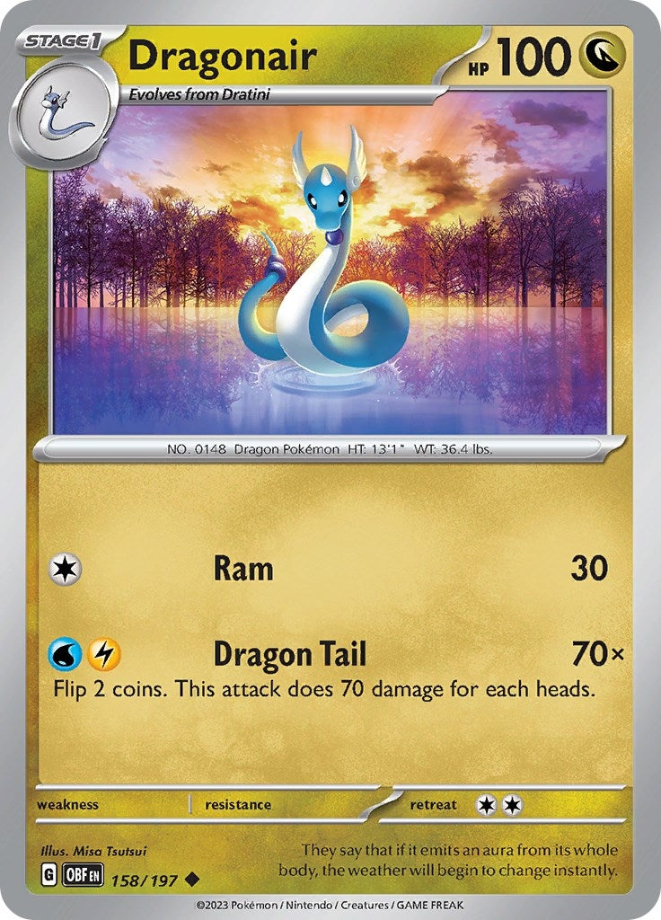Dragonair (SV03: Obsidian Flames) (158/197)