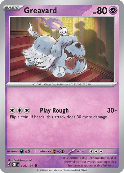 Greavard (SV03: Obsidian Flames) (100/197) 