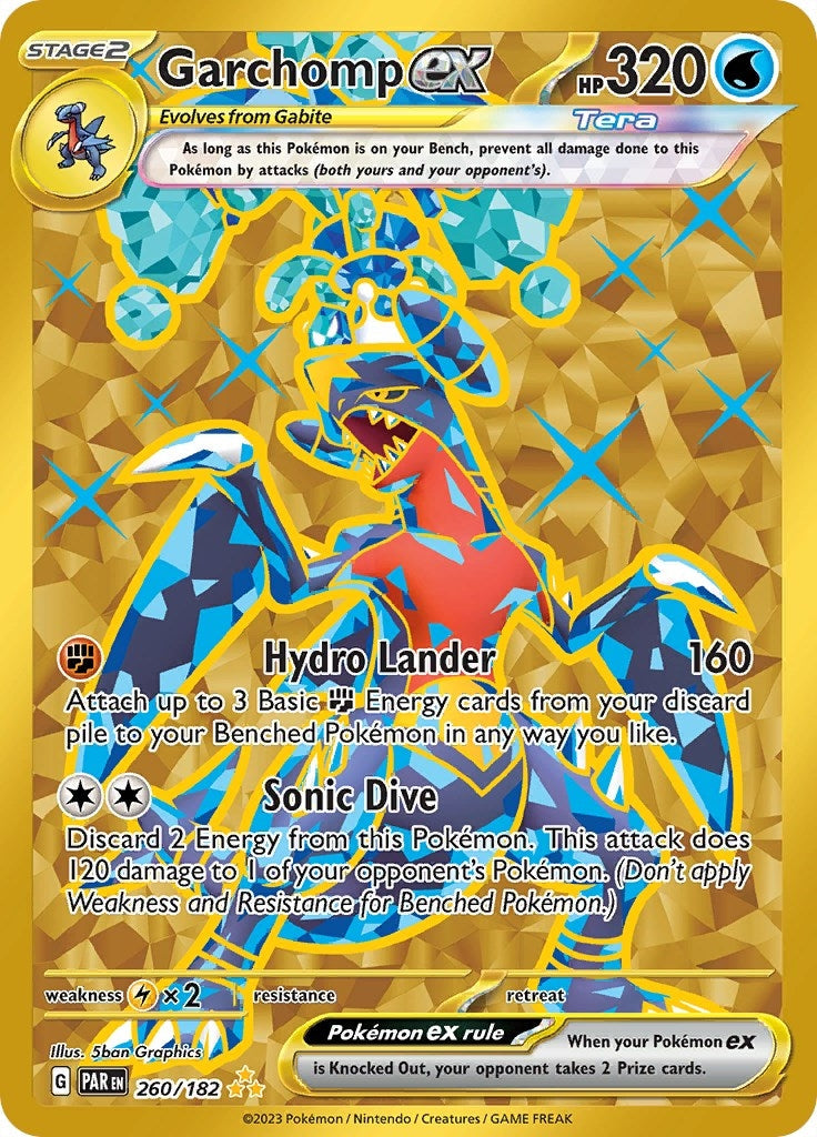 Garchomp ex (SV04: Paradox Rift) (260/182) 