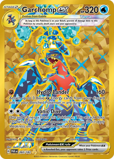 Garchomp ex (SV04: Paradox Rift) (260/182) 