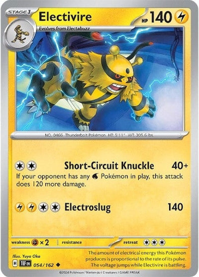 Electivire (SV05: Temporal Forces) (054/162) 