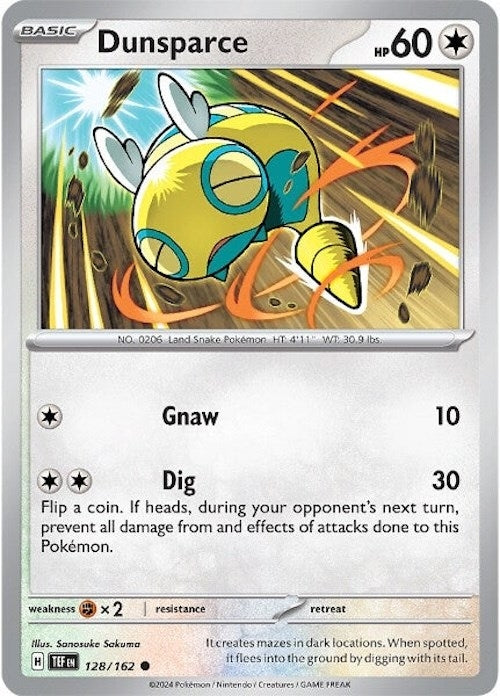 Dunsparce (SV05: Temporal Forces) (128/162)